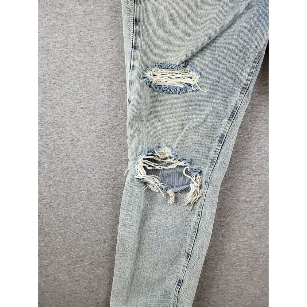 Rag &‎ BoneWomens Mid-Rise Ankle Cigarette Madison Distressed Jeans size 26